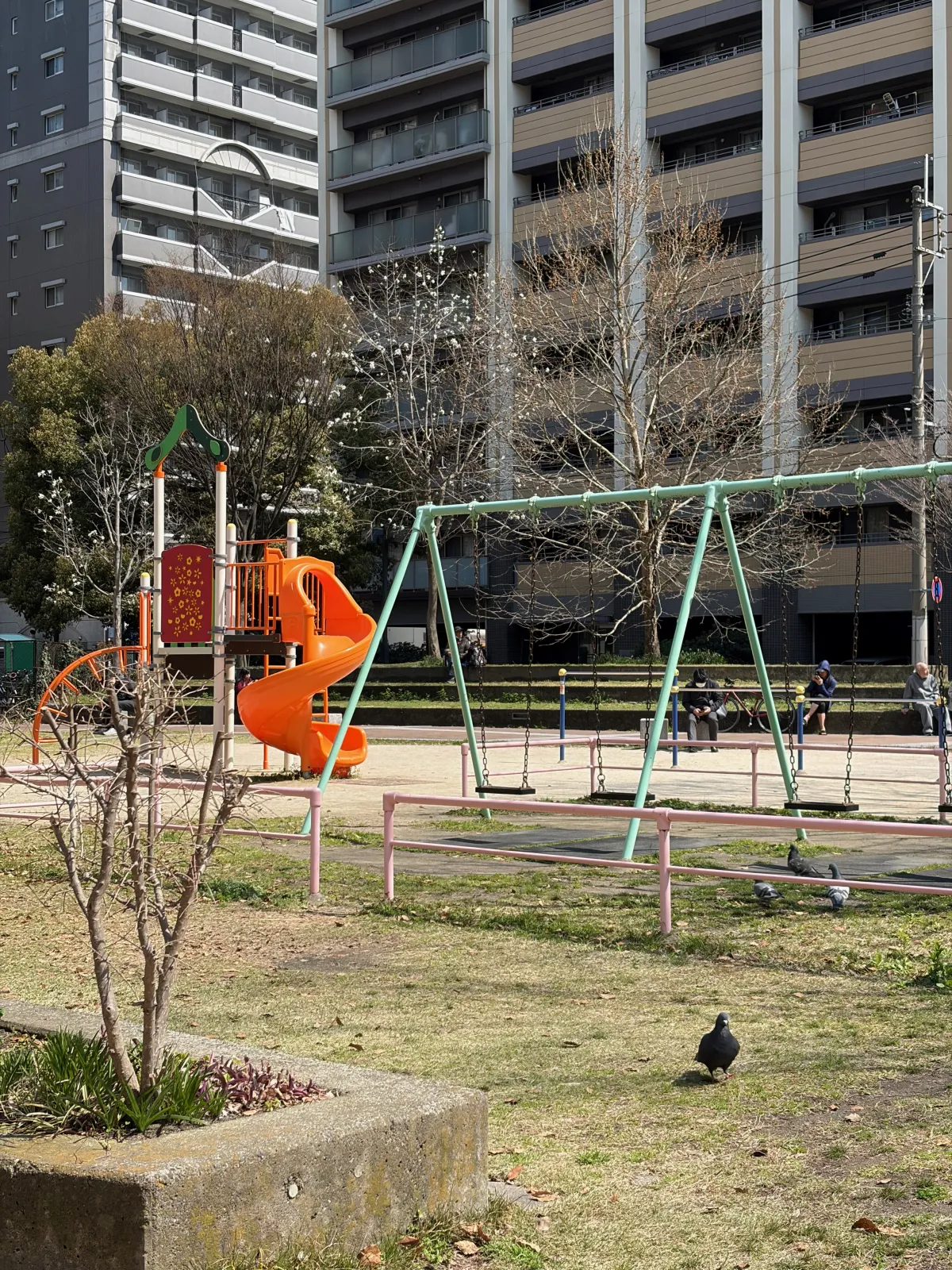 住宅区旁边的公园
